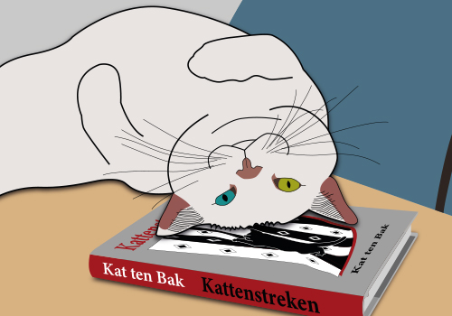 Deze afbeelding heeft een leeg alt-attribuut; de bestandsnaam is Saar-ligt-op-kattenboek.jpg